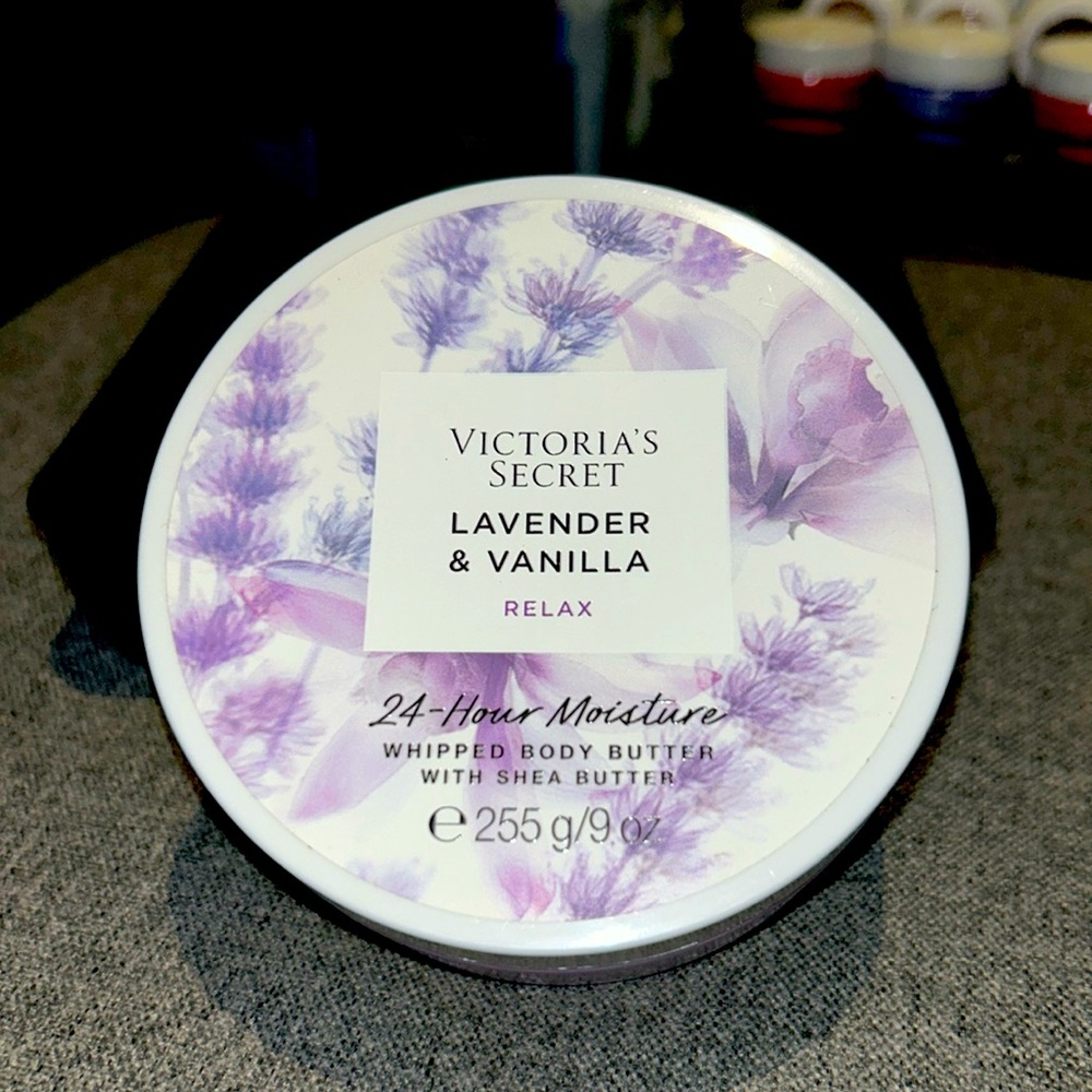 Victoria’s Secret Relax Lavender & Vanilla Whipped Body Butter